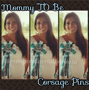 Mommy To Be Corsage Pin